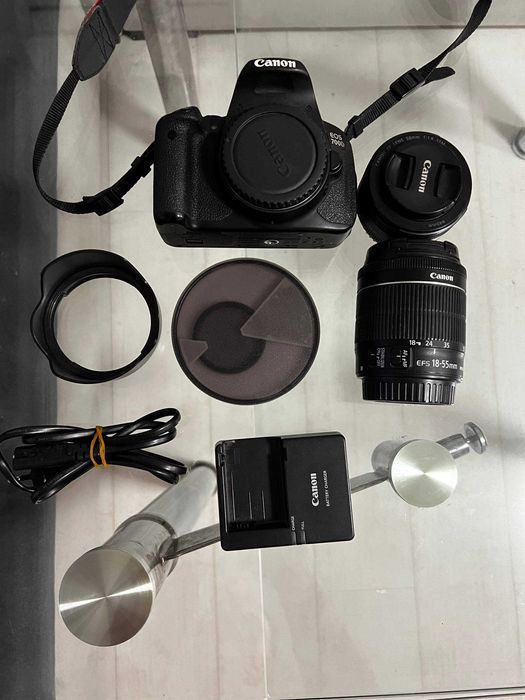 Canon 700D kit + canon 50mm 1.8 STM + поляризиран филтр