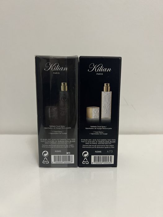 Kilian Travel Spray White, Black