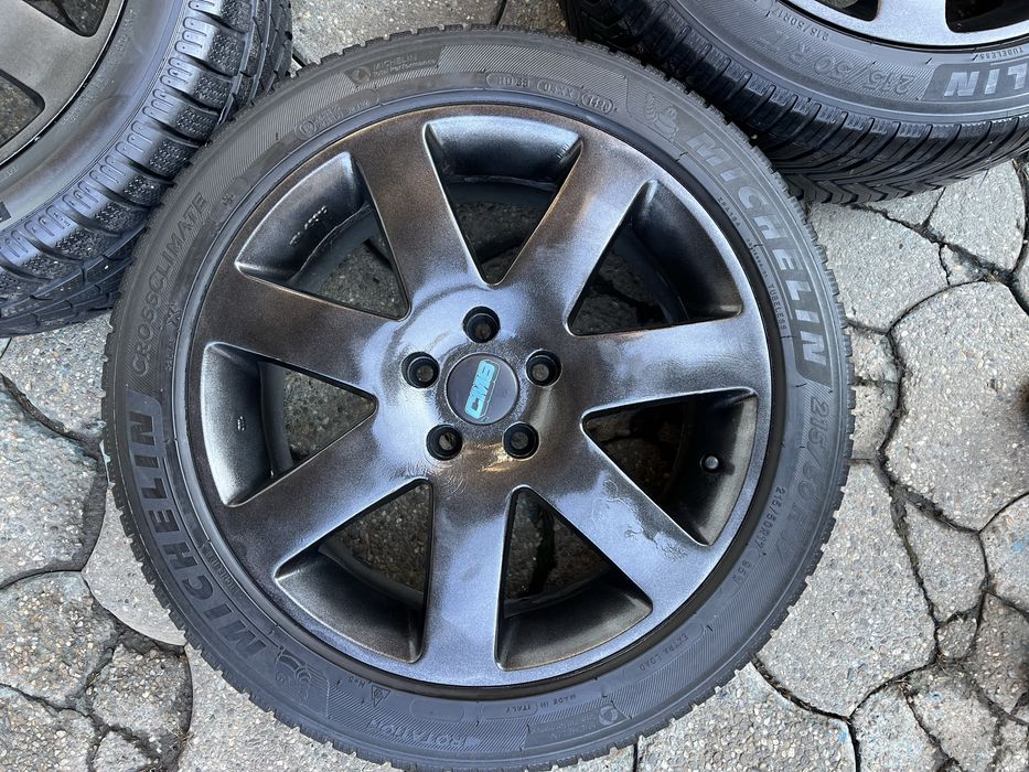 Jante aliaj 5x108mm, anvelope 215/50 R17 Ford Focus, Volvo, Peugeot
