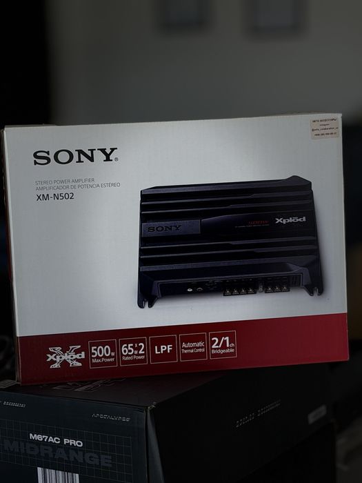 Teyes by sony 2х канальный усилитель 2.65 модель N502