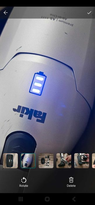 Aspirator portabil auto Fakir