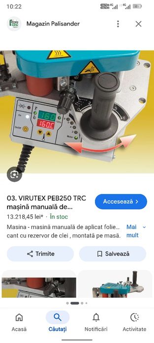 Mașină aplicat cant abs