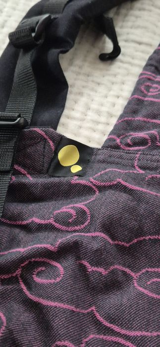 Marsupiu Luna Una Norișori Roz + cadou protecții bretele