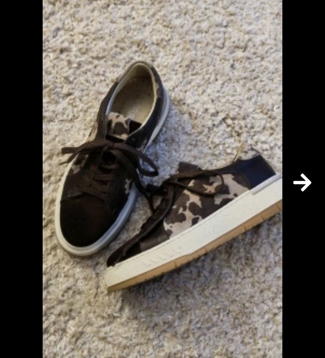 Маратонки естествена кожа нови