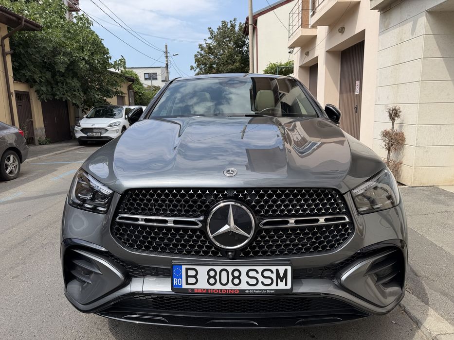 Mercedes-Benz GLE 400 e 4MATIC Coupé | Plug-in Hybrid | 2024 | 381 CP | Burmester | 22” AMG | TVA Deductibil