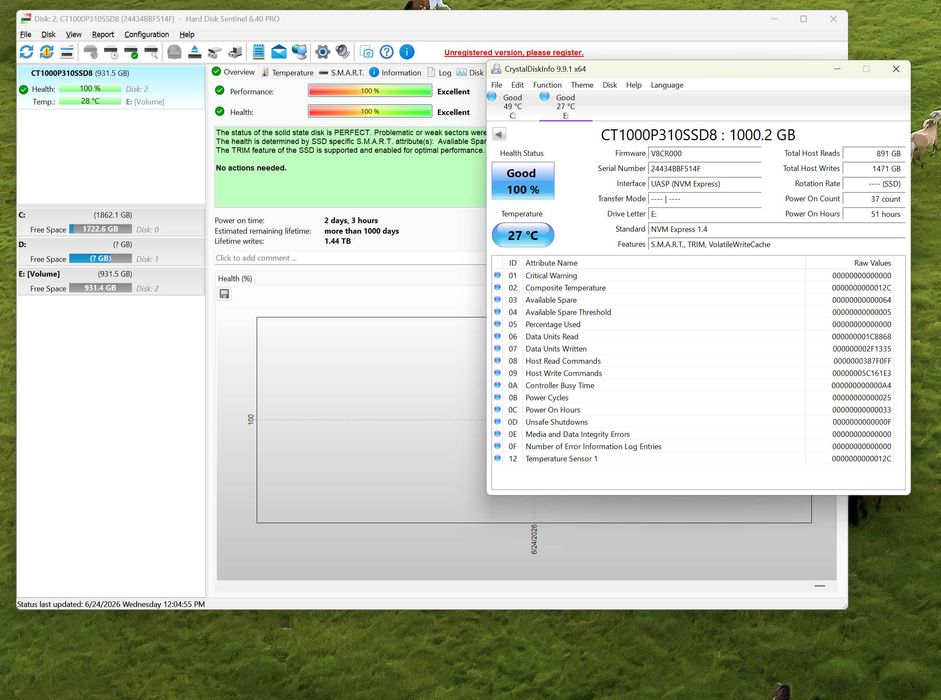 Памет SSD 1TB Crucial P310, NVMe, M.2 (2280) 7100MB/s