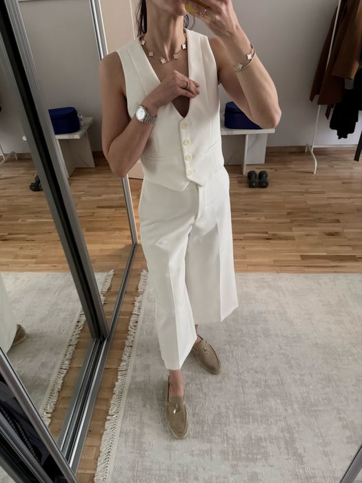 сет Zara XS елек и панталон