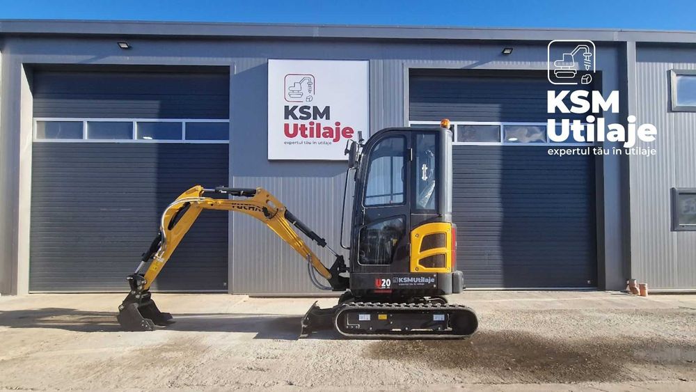 Excavator Yuchai U20 – Pachet Complet | Garanție 5 Ani | PICON CADOU