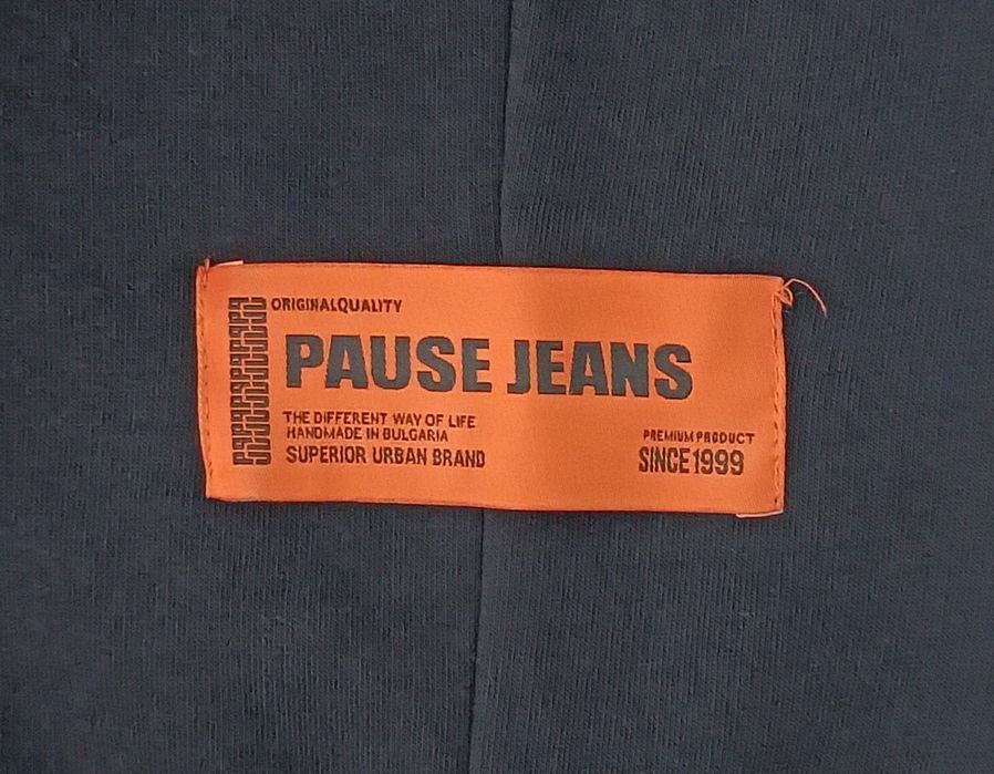Pause Jeans Gabriel Sweatshirt оригинално горнище XL памучен суичър черно горно