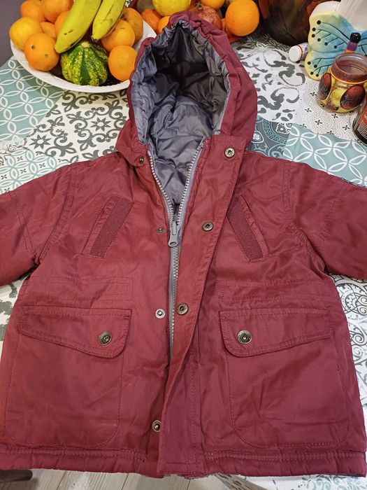 Зимни двулицеви якета Vertbaudet за 3-5год. и 9-11год.дете