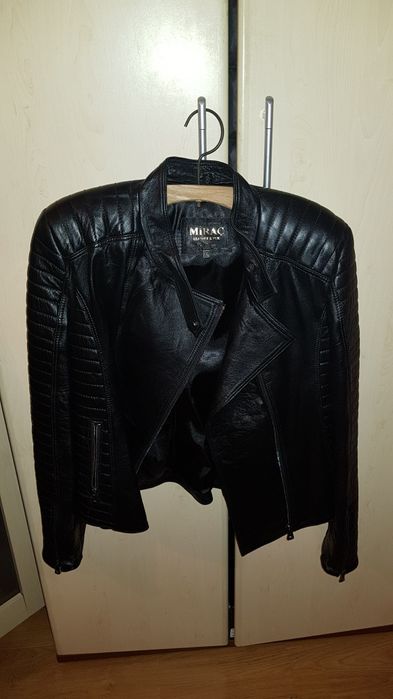 Geaca din Piele de Dama Model deosebit 2022, Marime L