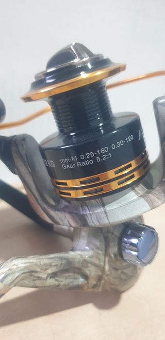 Макара APOLLO яка за шаран,щука 3000 драг 12кг.метал