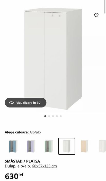 Mobilier cameră copil