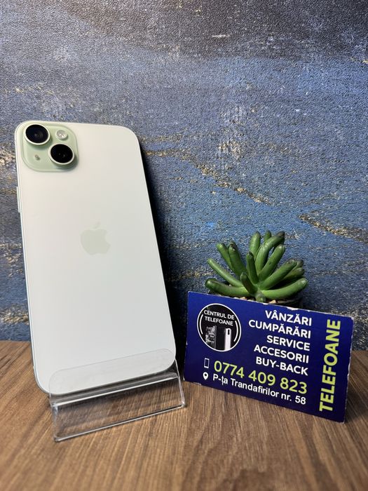 Iphone 15 Plus/128Gb/Garantie 2Ani Centrul de Telefoane/Rate