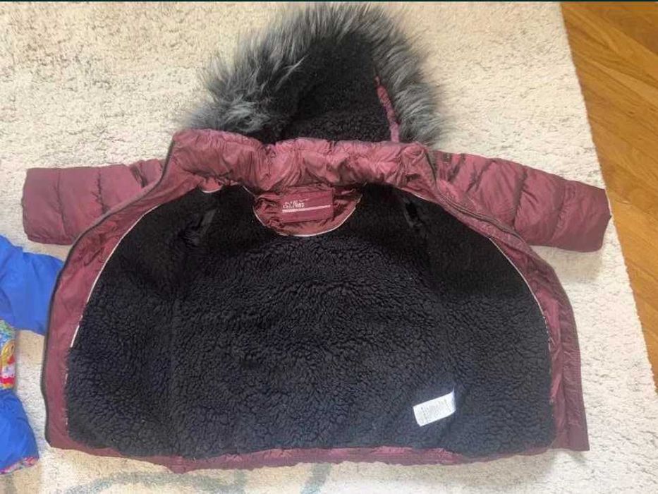 Зимно яке за момиченце Next 92-98 см / 2-3 години отлично състояние