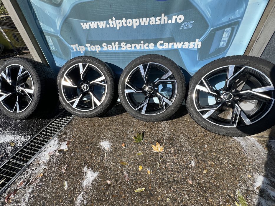 Vand Jante Audi 18 + Anvelope iarna  Dunlop RunFlat 245/45/18