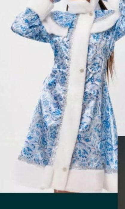 Костюм снегурочки на прокат