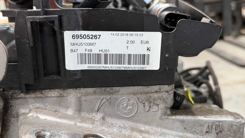 Двигател / Мотор B47C20B 2.5dX За БМВ Х1 Ф48 Х2 Ф39 BMW X1 F48 X2 F39