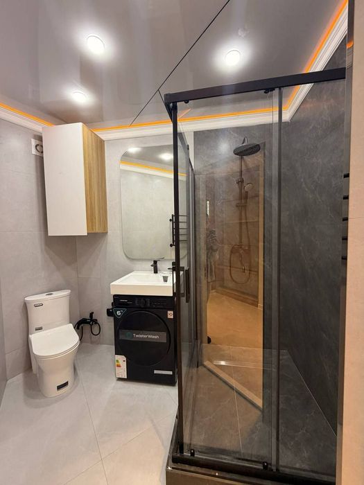 3 комнатная квартира 65м² в ЖК Korasaroy с ремонтом и мебелью