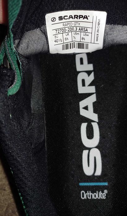 SCARPA Rapid GoreTex Vibram