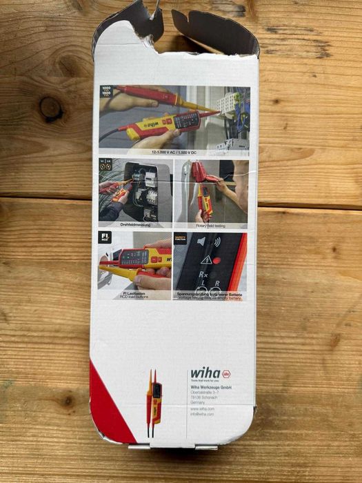 Tester de tensiune si continuitate Wiha 45216, 12-1.000 V AC, CAT IV