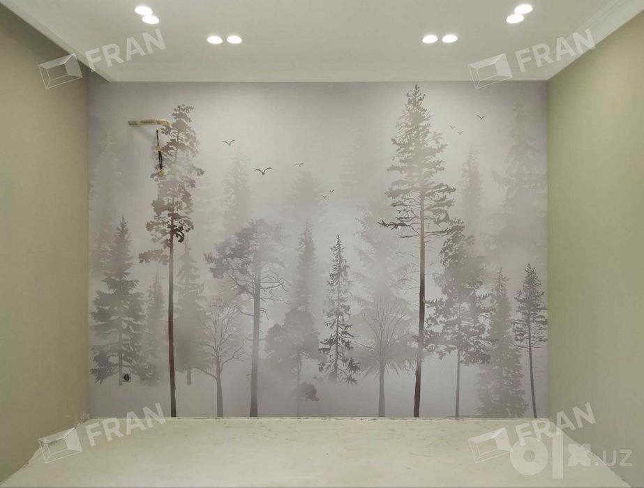 3D фотообои под заказ по размерам / Деvor учун 3D fotooboylar zakazga
