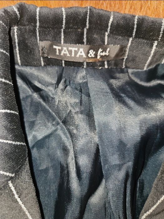 Vand sacou barbatesc Tata si Fiul din catifea cu dungi 52