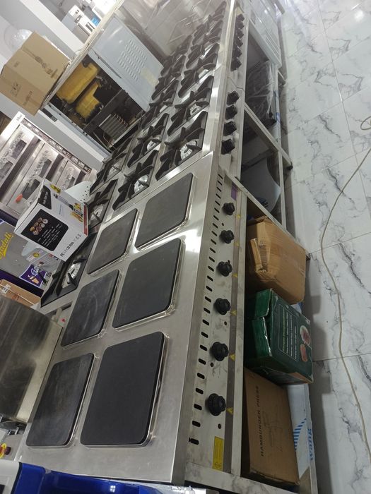 Gaz plita промышленная газовая плита нержавейки Gaz plita