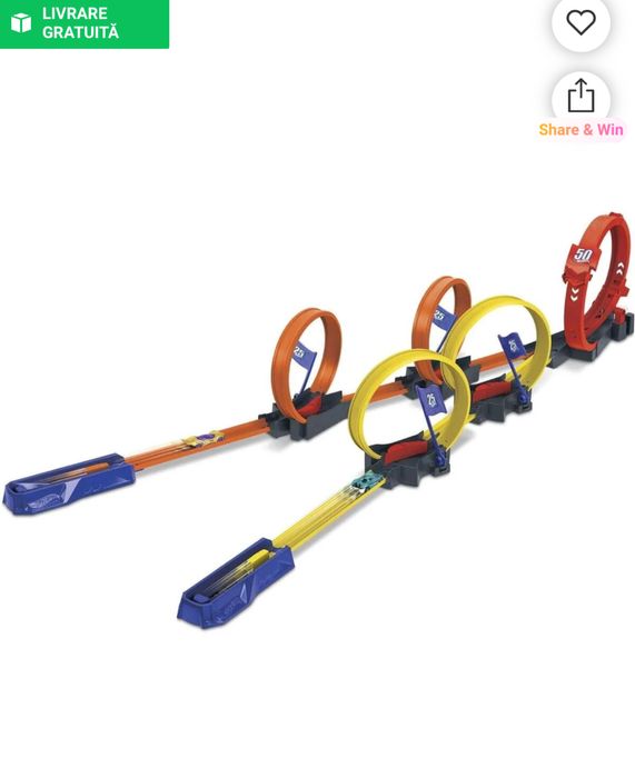 4 jocuri hotwheels