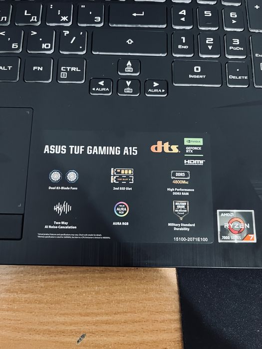 Asus tuf gaming A15