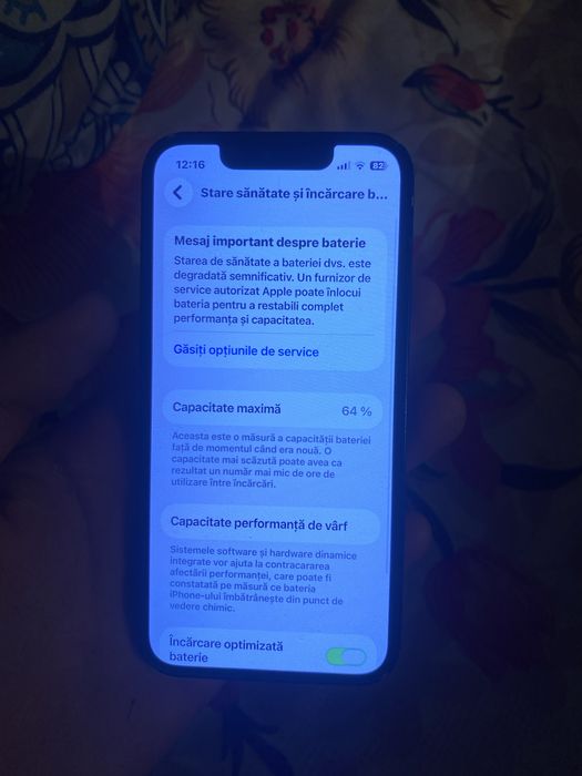 Vand sau schimb iphone 13 mini 128 gb