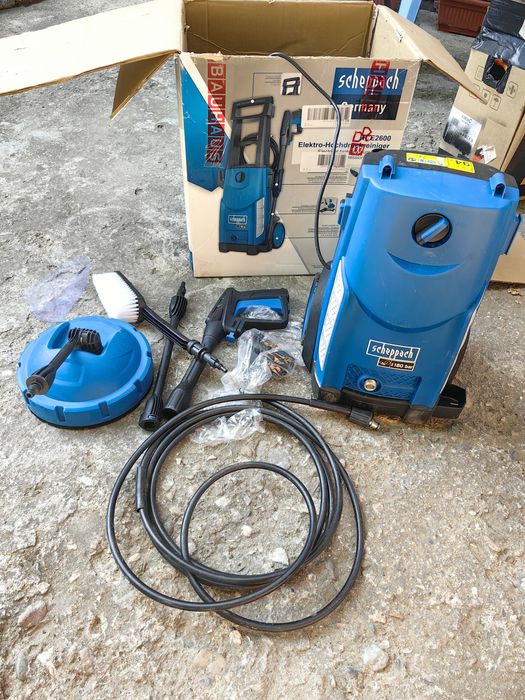 Водоструйка HCE2400 + Комплект аксесоари  / Scheppach  / 180 bar