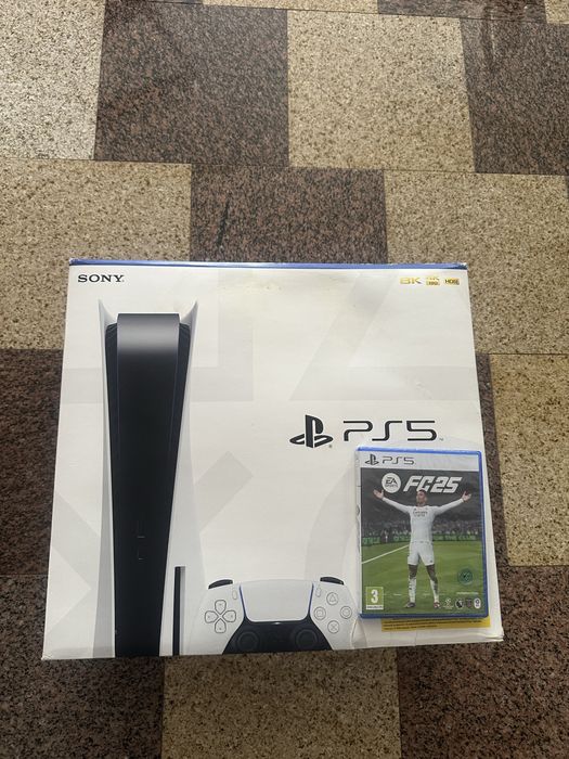 Ps5 disk edition + Bonus joc fc25 sigilat nou