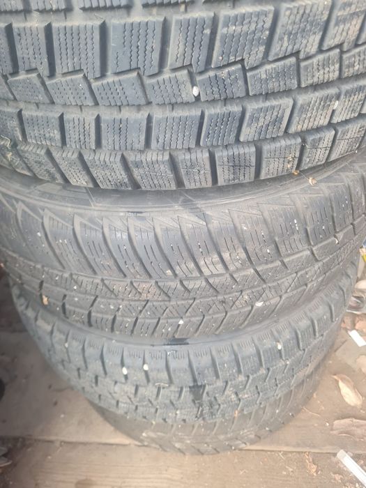 Set Jante aliaj cu cauciucuri de iarna pe 15 Opel astra