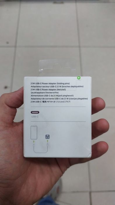 Apple Original 20W USB-C Power Adapter (Original) Янги