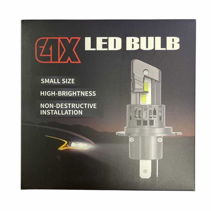 Универсални LED Крушки за Автомобил – E4X H4 / E4X H7 / E4S H7