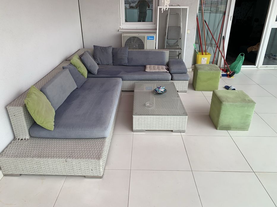 Mobilier de gradina din poliratan
