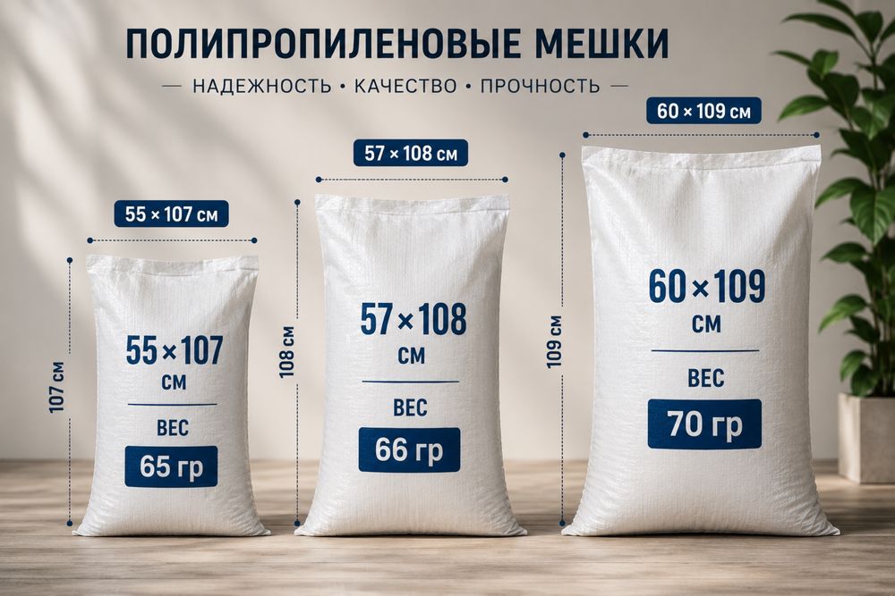 Мешки полипропиленовые
