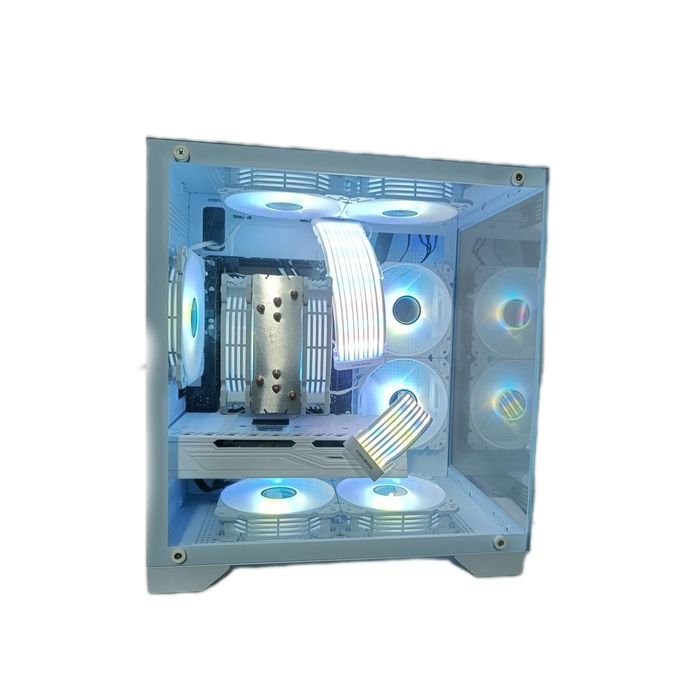 Overdose of ARGB mini. E5 2640v3+Rx 470 8гб.