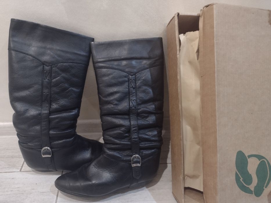 Ботуши естествена кожа ,39номер