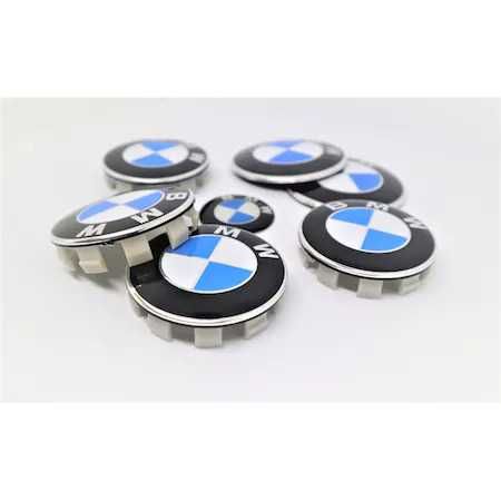 Set 4 Embleme Emblema Logo BMW Jante 56/60/68mm Diferite modele/culori