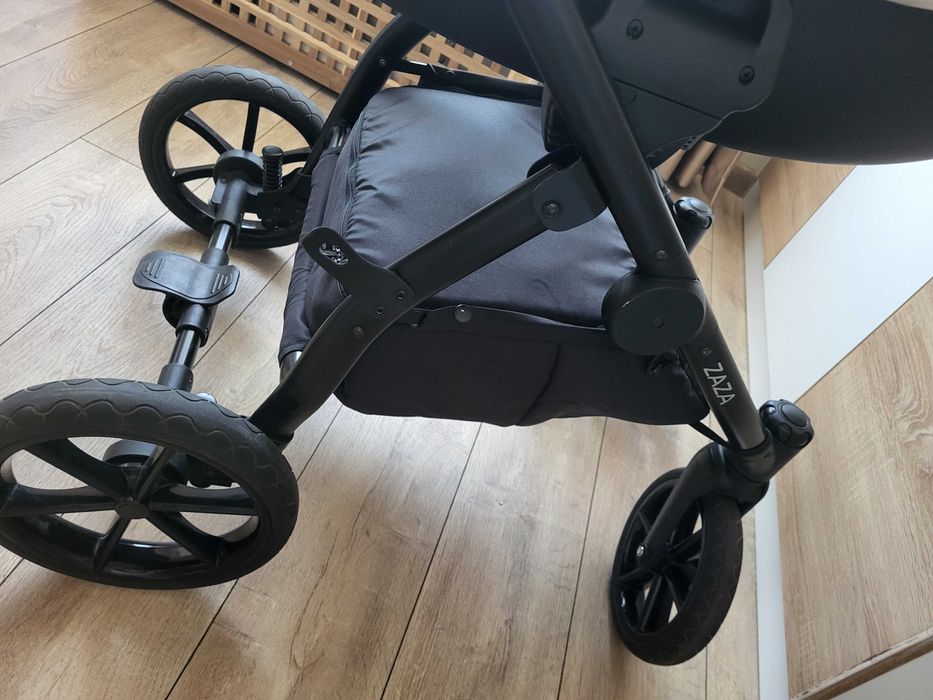 Детска комбинирана количка 3 в 1 Buba - Zaza, Cream