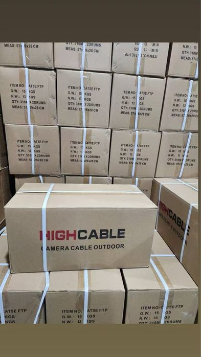 Интернет кабел  ФТП бухта Лан кабел для интернета и камер