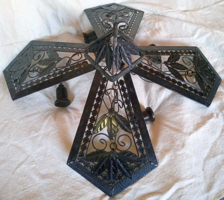 Метален полилей 4 крушки