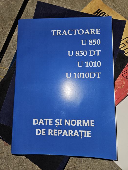 Carte Date și Norme de Reparație pt Tractoarele U1010