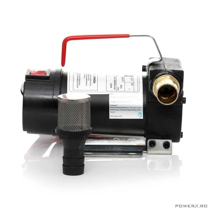 Pompa pentru transfer motorina, 12V, 150W, 40l / min, Kraft