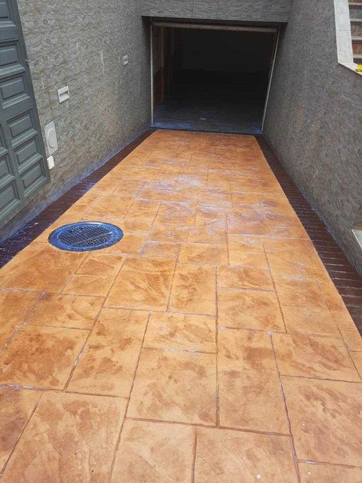 Beton amprentat si elicopterizat