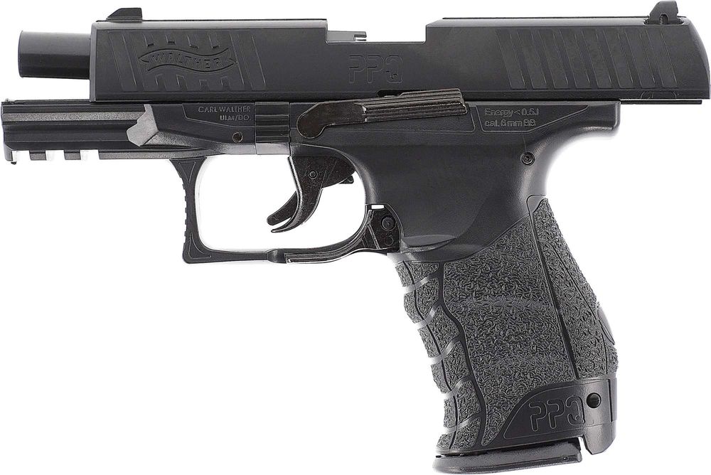 Set pistol airsoft Walther Propulsie ARC cu 1000 bile cadou si tinte