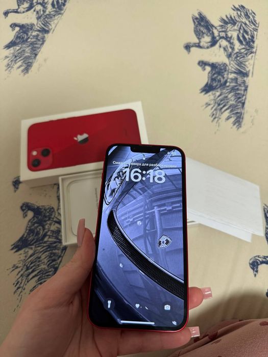 Iphone 13 red , айфон 13 красный