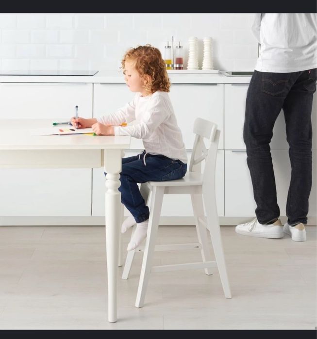 Детский стул из массива дерева ikea